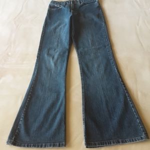 Riders #106 Women's Junior Jeans Blue Denim Sz 16 S Stretch Preowned 5 Pocket